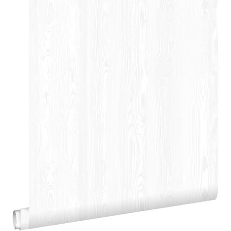 papier peint imitation bois blanc - ESTAhome (1/5)