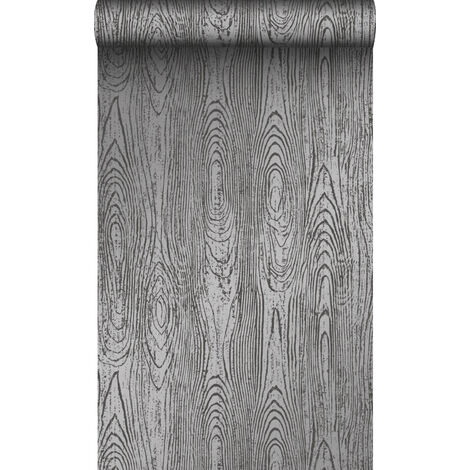 papier peint imitation bois noir  - Origin Wallcoverings (1/5)