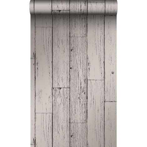 papier peint imitation bois gris foncé - Origin Wallcoverings (1/5)