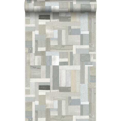 papier peint imitation bois beige - Origin Wallcoverings (1/5)