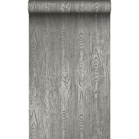 papier peint imitation bois gris foncé - Origin Wallcoverings (1/5)