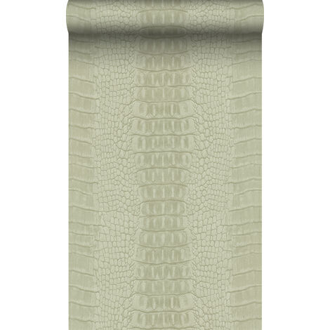 papier peint peau de crocodile beige - Origin Wallcoverings (1/5)