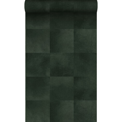 papier peint motif en peau d'animal vert foncé - Origin Wallcoverings (1/5)