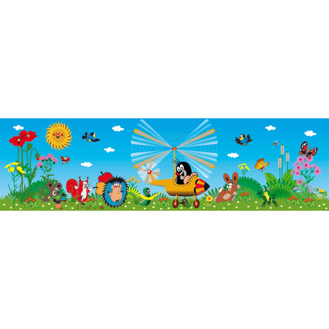 Frise de papier peint adhésive La Petite Taupe - 10 x 500 cm de Sanders & Sanders (1/2)
