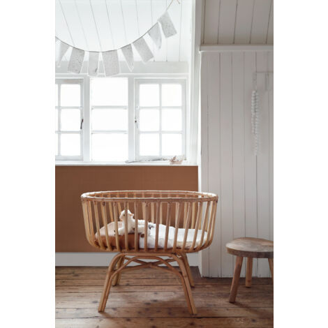 papier peint lin terracotta  - ESTAhome