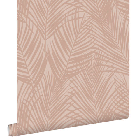 papier peint feuilles de palmier rose clair - ESTAhome (1/5)