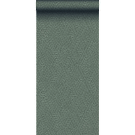 papier peint graphique 3D taupe - Origin Wallcoverings (1/5)