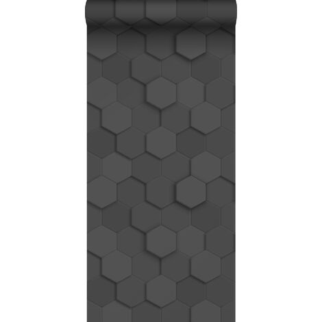 Pp intissé éco texture hexagone 3d - 0,53 x 10,05 m de Origin Wallcoverings (1/5)
