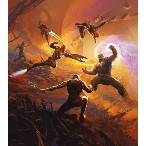 papier peint panoramique Vengeurs chameau - Komar (1/3)