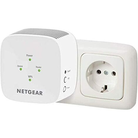 Netgear Ripetitore WiFi AC1200 EX6120, amplificatore wifi dual band  compatibile con qualsiasi router o modem, porta