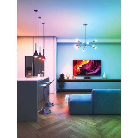 Nanoleaf Matter Essentials, lampadine LED E27, confezione da 3 lampadine  RGBW dimmerabili Smart – Matter over Thread