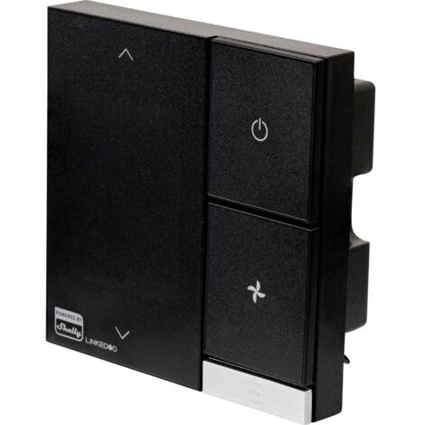 Shelly LinkedGo Smart HVAC Thermostat ST802-B Termostato WiFi per Fan Coil e Riscaldamento a Pavimento