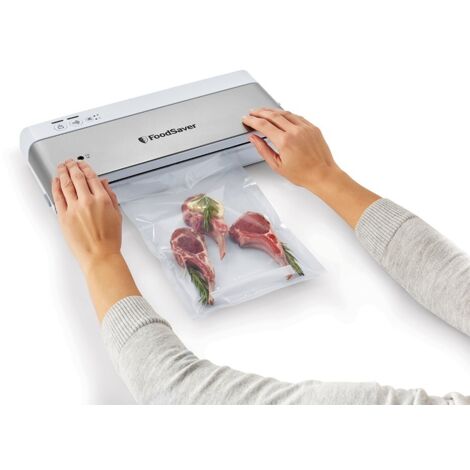 FoodSaver VS0100X Macchina Sottovuoto Per Alimenti - Aspirazione Automatica, Sigillatura E Risparmio Spazio - Foto 10