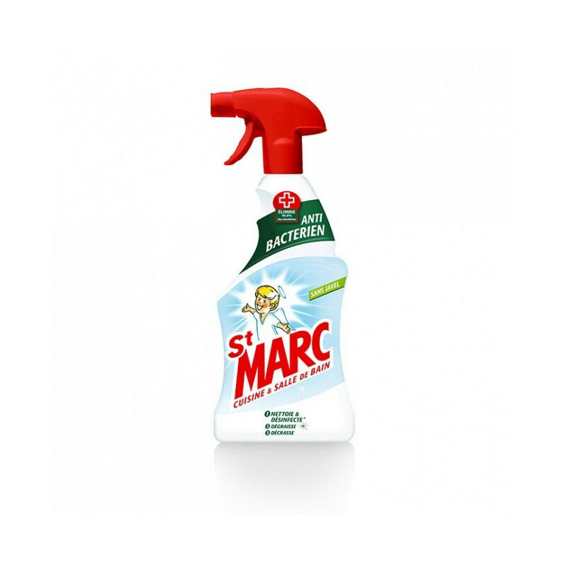 Nettoyant dégraissant désinfectant sans javel spray 500 ml