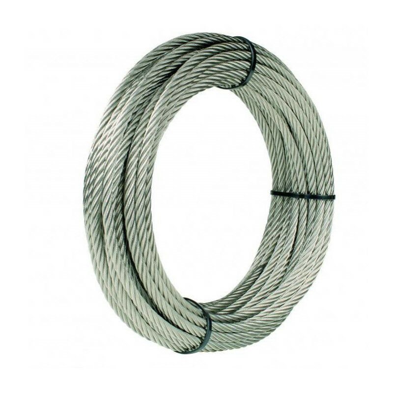 Câble acier (Ø 1,5mm - longueur 1,5 - 2 - 3 - 5 - 6 m) avec embout