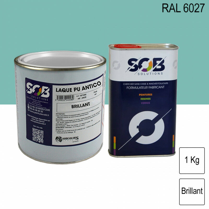 Peinture Sol Beton - 5 L - Codeve Bois - 7030 - Gris pierre