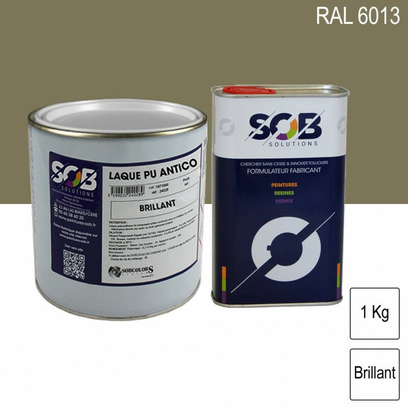 Peinture Mur Interieur - Metaltop - Beige gris - RAL 1019 - Pot 20L