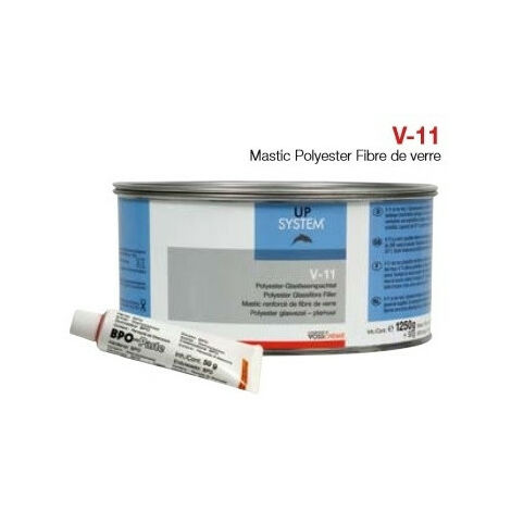 Mastic polyester fibre de verre V-11