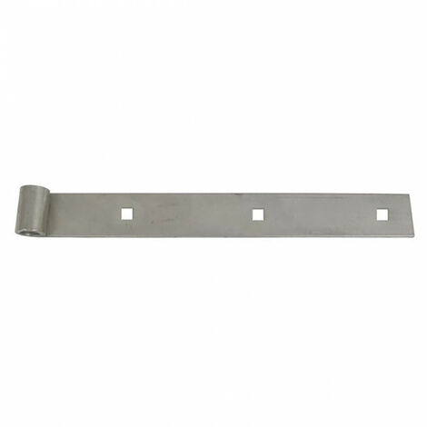Afbat – Penture de porte inox 35x4mm – Longueur 300mm – Diamètre trou 14mm – Pour volets en bois dur