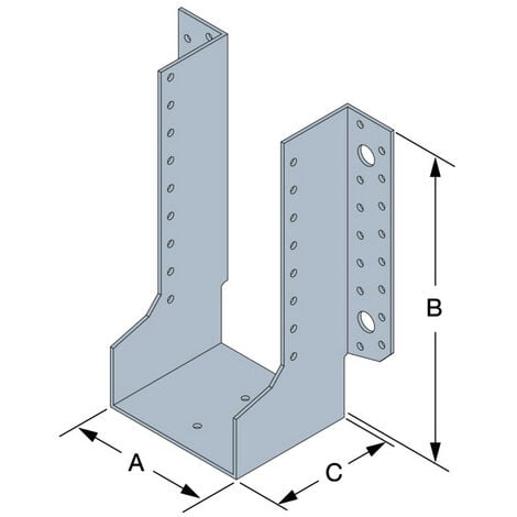 Lot de 20 Sabots solive à ailes extérieures SLE230/38/2 SIMPSON
