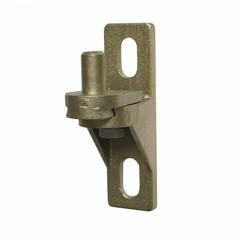 Afbat – Gond de portail à visser en cupro-aluminium – Fixation sécurisée avec réglage 32-52mm – Charge max 40kg – Pour portails aluminium et composite