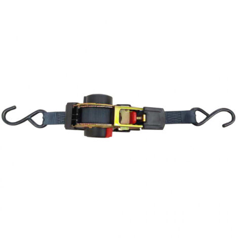 Sangle à Cliquet Rétractable Automatique - 4,5 M X 5 Cm - Polyester Résistant - Pour Remorque, Fourgon, VTT, Bateau - 10