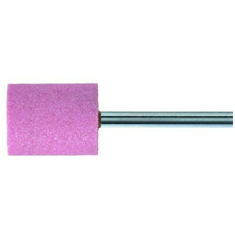 Meule sur tige - Corindon rose - Rond - 30 x 10 mm - SCID