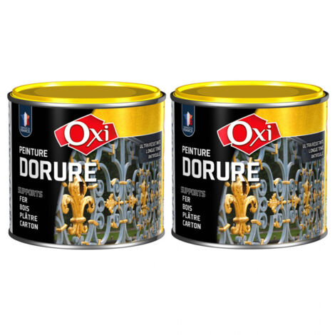 Lot de 2 Peintures effet 125ml Or Riche OXI (1/2)