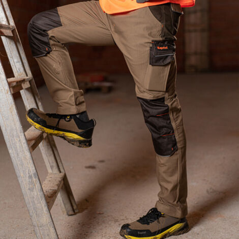 Pantalon léger ajustable et genouillères Pantalon léger ajustable et genouillères