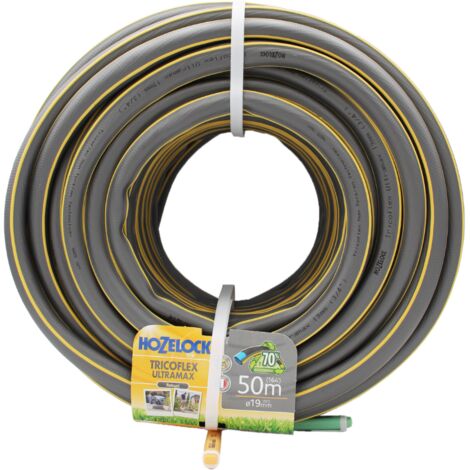 Hozelock – Tuyau d’arrosage anti-écrasement 50 m – Diamètre 19 mm – Multiusage – Anti-UV et anti-vrille – Souple et léger pour entretien jardin (1/6)
