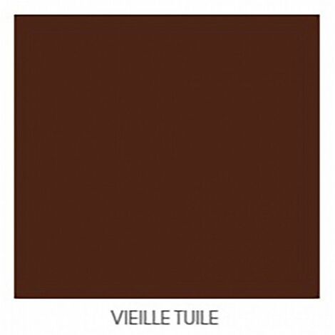 DB-600 PEINTURE TOIT Rénovation tuile - Haute imperméabilité, forte protection UV - 12KG Couleurs Marron Tailles 12KG