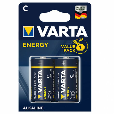 Varta Energy D Pack 2 Piles 1.5V