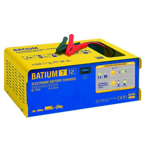 GYS Chargeur de batterie BATIUM 7/12 GYS 