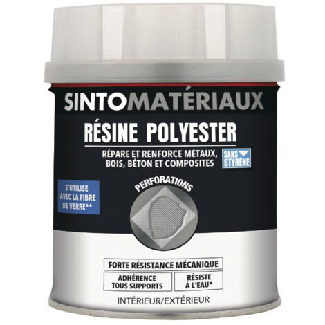 Sinto – Réparation métaux plastiques composites 1100g – Colle silicone pour PVC et plastiques – Étanchéité et consolidation – Usage professionnel