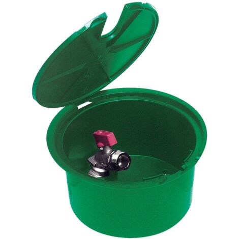 Somatherm – Bouche d'arrosage 20/27 – Ø arrivée F20x27 – Ø sortie M20x27 – Hauteur 115mm – Polypropylène traité anti-UV