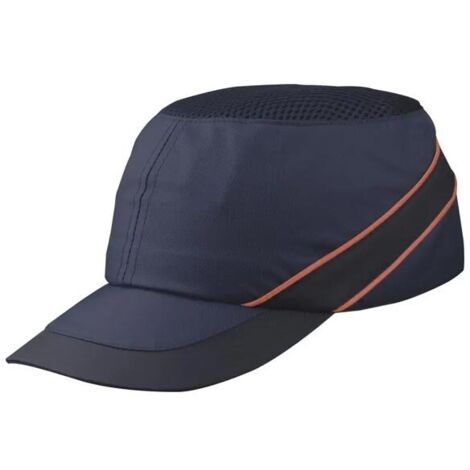 Casquette anti-heurt bleu marine - noir Air Coltan DELTA PLUS
