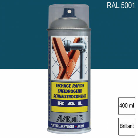 Peinture aérosol Julien effet métal argent 400ml - Espace Bricolage