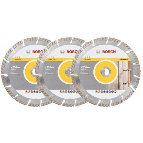 Disque diamant Bosch PRO 230 mm pour pierre