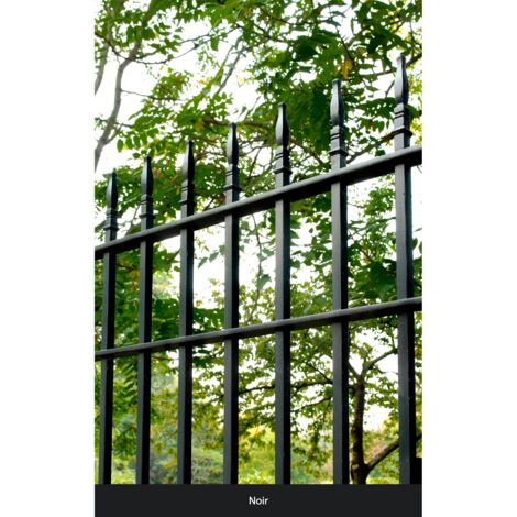 Peinture Fer aérosol Direct sur Rouille - Satin Noir - 400 ml - Hammerite