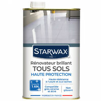 Rénovateur brillant protecteur pour sols intérieurs 1L STARWAX