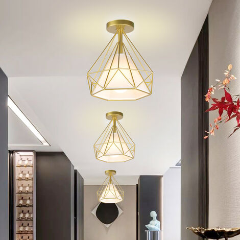LEDSone 3-Wege-Deckenleuchte Im Retro-Design – Roségold, 3x95 Cm Verstellbare Kabel, E27 Fassungen