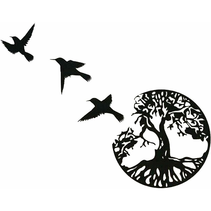 Baum des Wandkunst, Wanddekoration, Wohnkultur Metall Metall Zeichen, Familie Kunst, Lebens Baum