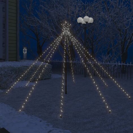 LED-Lichterkette Weihnachtsbaum Indoor Outdoor 400 LEDs 2,5 m