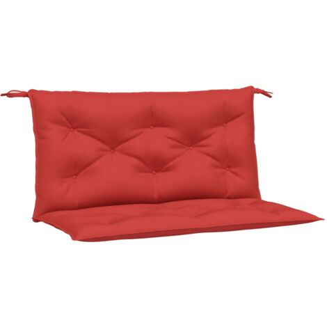 Auflage für Hollywoodschaukel Rot 100 cm Stoff