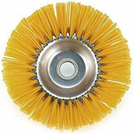 Stahldraht-Unkrautbürste 5 Zoll – Für Trimmer, Entgraten & Reinigen, Kohlenstoffstahl, 10x Länger Haltbar