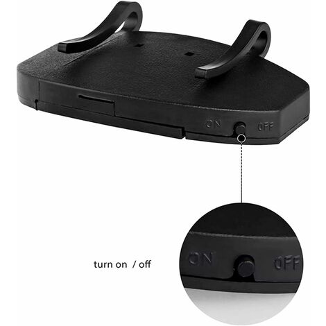 Opvonxeh Helm-Taschenlampe - 4-Farben LED Mit Verstellbarem Mount Für Rad, Camping & Outdoor