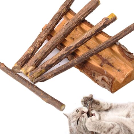 6-teiliges Katzenminze-Spielzeug Set - Mit Plüschkissen & Matatabi Sticks