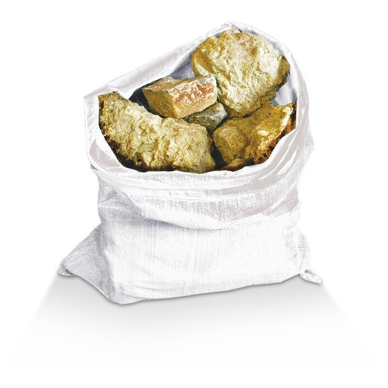 100 Sacs à Gravats Noirs 50,8x76,2 Cm – Résistants 30 Kg | Pour Déchets, Chantier, Jardin, Garage