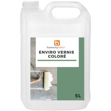 Vernis coloré pour béton - 5 L Anthracite - Harmony Béton