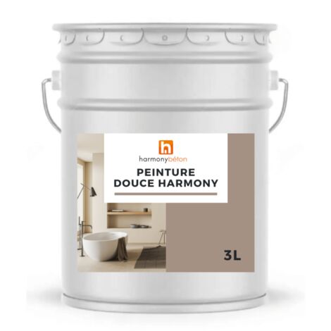 Peinture Douce Harmony - 3 L 32.Tourterelle - Harmony Béton (1/5)